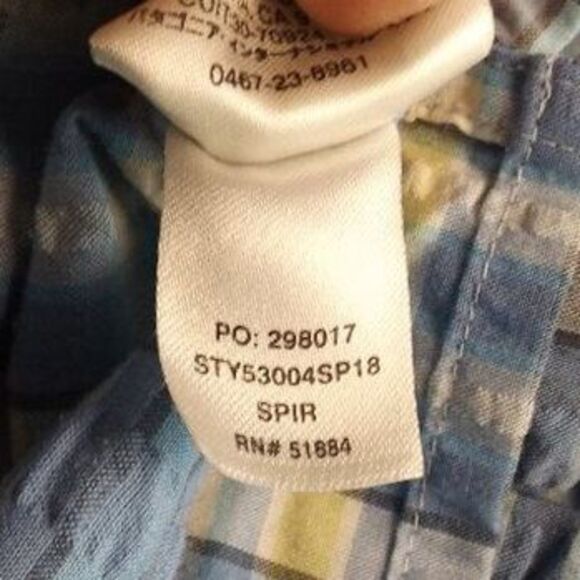 Patagonia Shirt, L, Puckerware/Seersucker, Short sleeves, Buttons, Victory Ranch - Picture 15 of 15